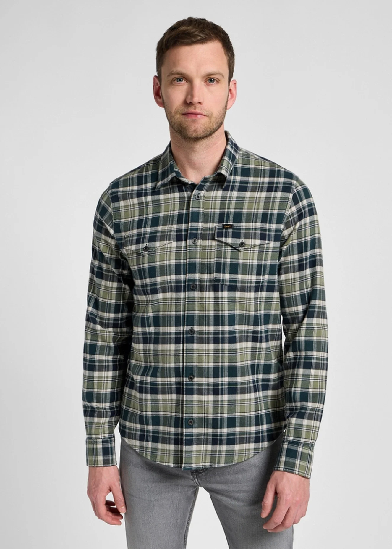 Lee Regular Shirt Green