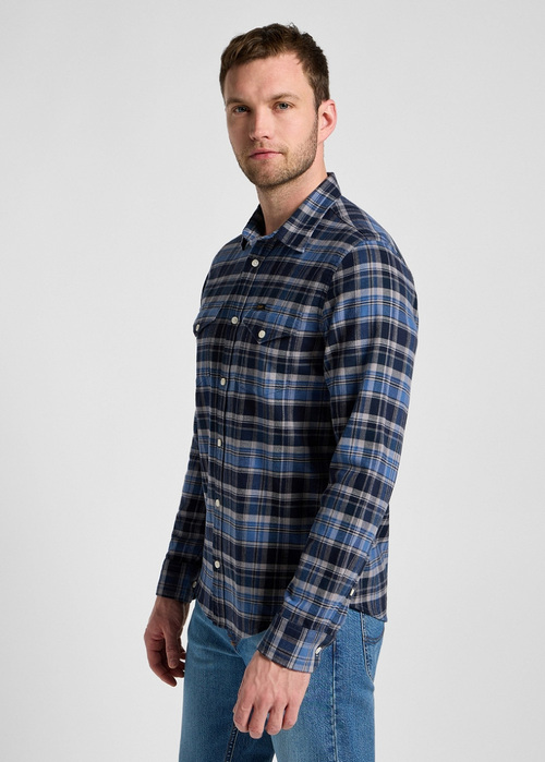 Lee Regular Shirt Navy - 112355697