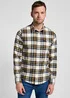 Lee Leesure Shirt Ecru Check