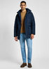 Lee Long Puffer Jacket Rivet Navy - 112355663