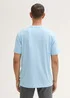 Tom Tailor Tshirt C Neck Sky Blue Melange