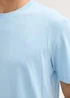 Tom Tailor Tshirt C Neck Sky Blue Melange