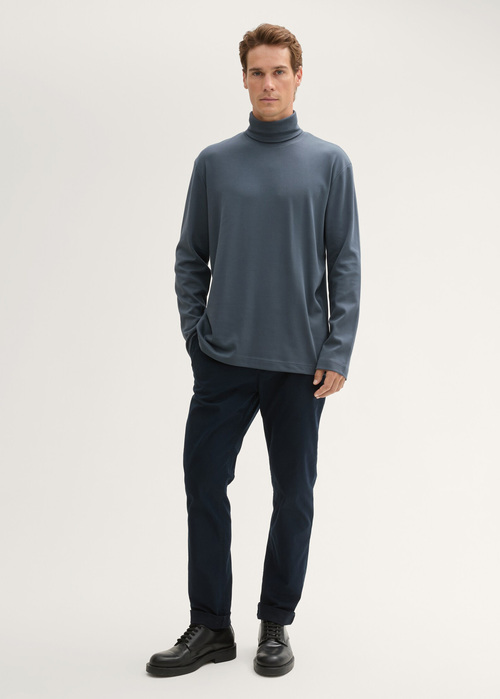 Tom Tailor Longsleeve Turtleneck Stormy Blue - 1043993-27604