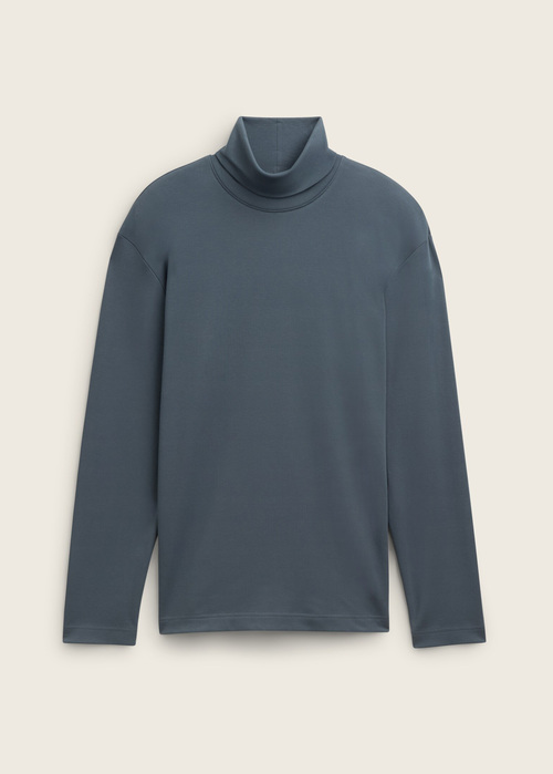 Tom Tailor Longsleeve Turtleneck Stormy Blue - 1043993-27604