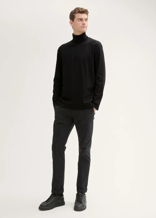 Tom Tailor Longsleeve Turtleneck Black