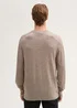 Tom Tailor Longsleeve Tee Parasol Brown Melange