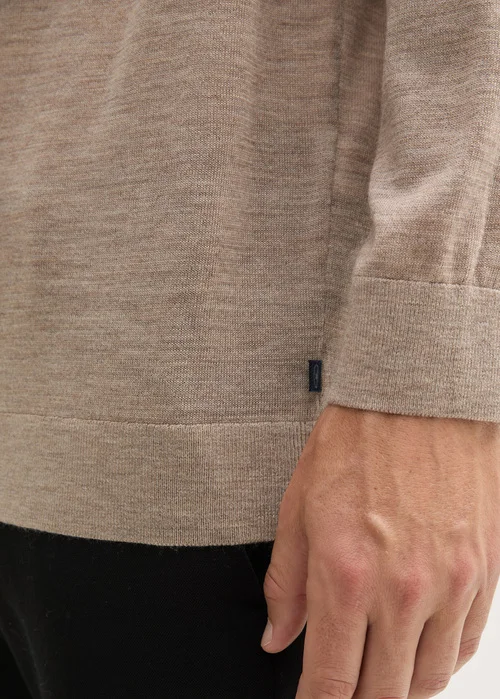 Tom Tailor Longsleeve Tee Parasol Brown Melange