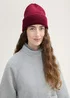 Tom Tailor Winter Cap Deep Red