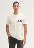 Tom Tailor T Shirt With A Photo Print Off White - 1043994-10332