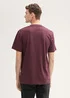 Tom Tailor C Neck T Shirt Gipsy Purple Melange