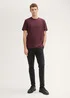 Tom Tailor C Neck T Shirt Gipsy Purple Melange