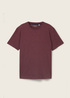 Tom Tailor C Neck T Shirt Gipsy Purple Melange - 1044016-10782