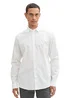 Tom Tailor Stretch Shirt White Dot Design