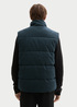 Tom Tailor Puffer Vest With A Corduroy Look Dark Gable Green - 1043593-10362