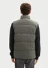 Tom Tailor Puffer Vest With A Logo Urban Olive Green