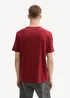 Tom Tailor C Neck T Shirt Burgundy Dark Red