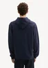 Deniim Tom Tailor Printed Hoodie Sky Captain Blue