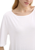 Tom Tailor C Neck Tee White - 1047234-20000