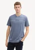 Tom Tailor T Shirt With A Print Dove Grey