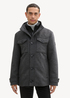 Tom Tailor 2 In 1 Jacket In Wool Dark Grey Black Herringbone - 1042209-30500