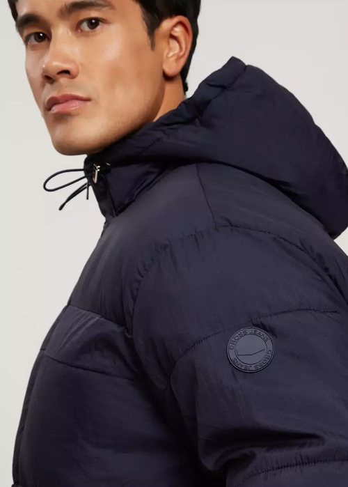 Cross Jeans Winter Jacket Navy 001 - 40280-001