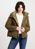 Cross Jeans Winter Jacket Olive 015 - 81269-015