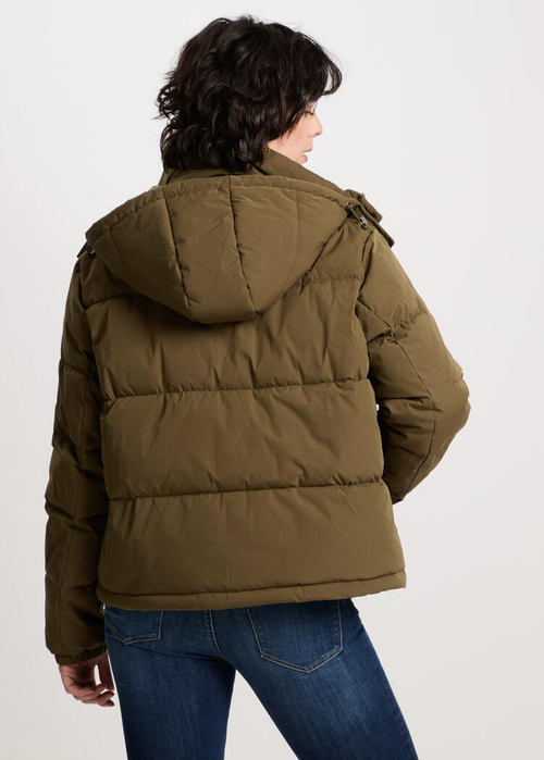 Cross Jeans Winter Jacket Olive 015 - 81269-015