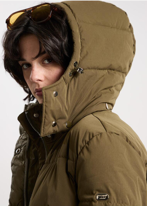 Cross Jeans Winter Jacket Olive 015 - 81269-015