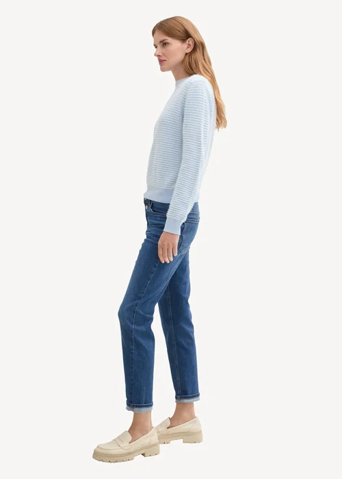 Tom Tailor 5 Pocket Jeans Mid Stone Wash Denim