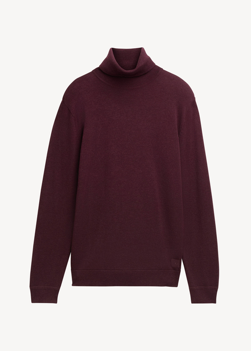 Tom Tailor Turtleneck Grape Red Melange - 1042456-36294