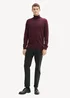 Tom Tailor Turtleneck Grape Red Melange