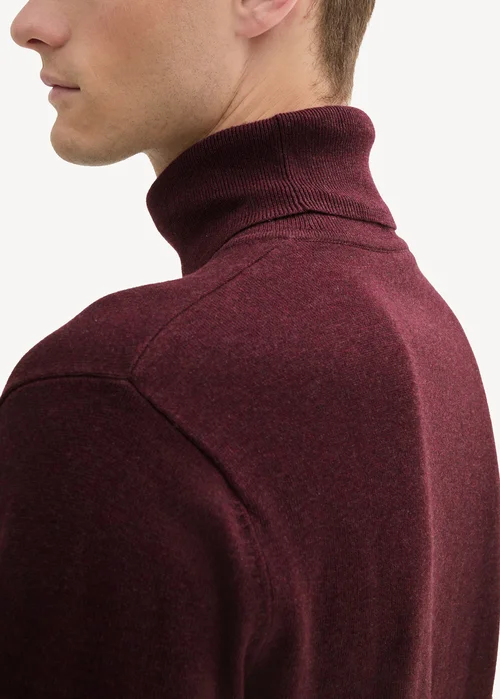 Tom Tailor Turtleneck Grape Red Melange