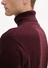 Tom Tailor Turtleneck Grape Red Melange