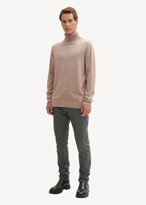 Tom Tailor Turtleneck Parasol Brown Melange