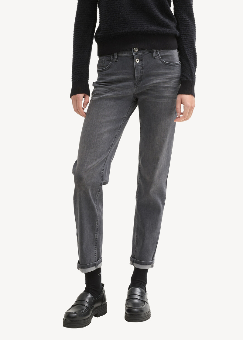 Tom Tailor 5 Pocket Jeans Grey Denim - 1044596-10210