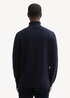 Tom Tailor Turtleneck Knitted Navy Melange - 1042456-13160