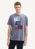 Tom Tailor T Shirt With Print Dove Grey