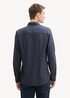 Tom Tailor Fitted Cotton Shirt Blue Structure - 1043813-36691