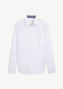 Tom Tailor Chambray Shirt With Breast Pocket White - 1043811-20000