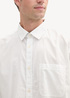 Tom Tailor Chambray Shirt With Breast Pocket White - 1043811-20000