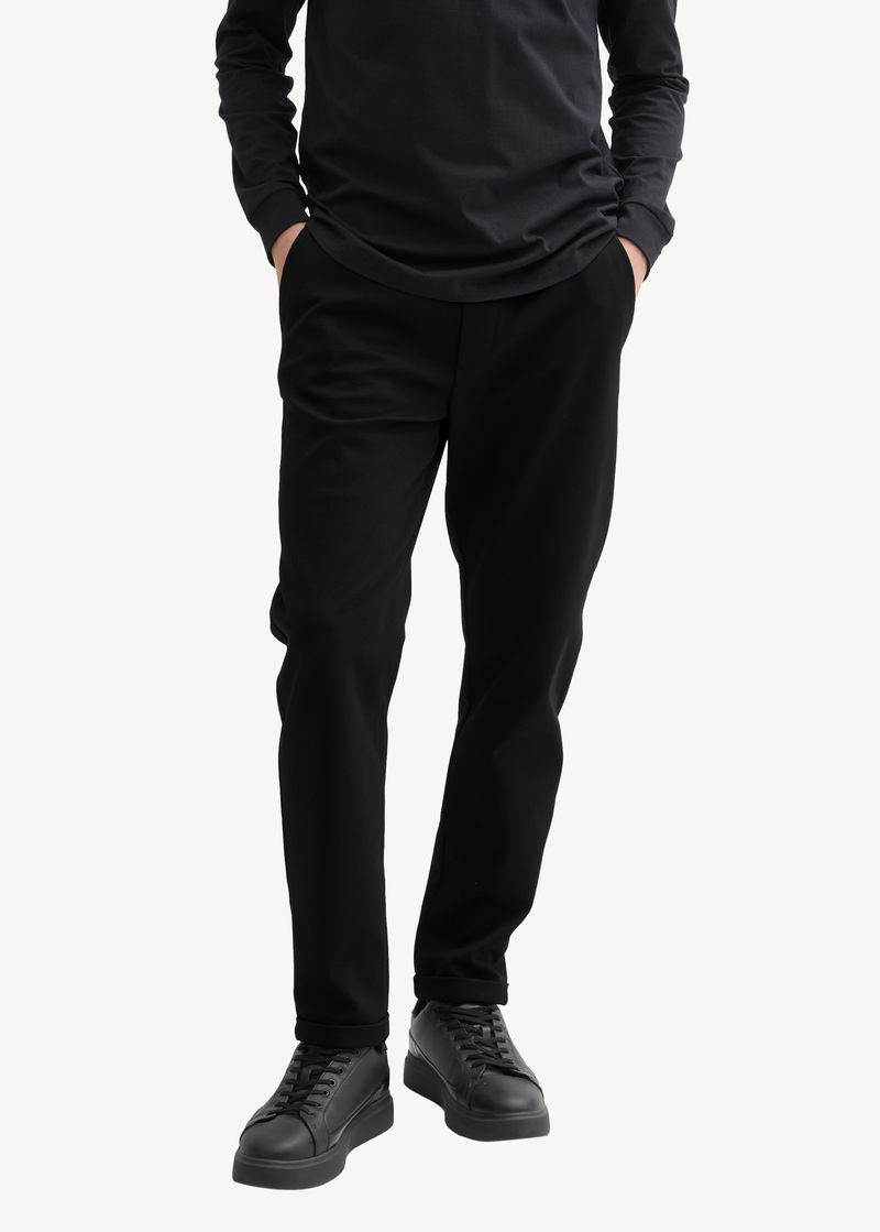 Denim Tom Tailor Regular Tapered Joggers Black - 1043845-29999