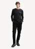 Denim Tom Tailor Regular Tapered Joggers Black