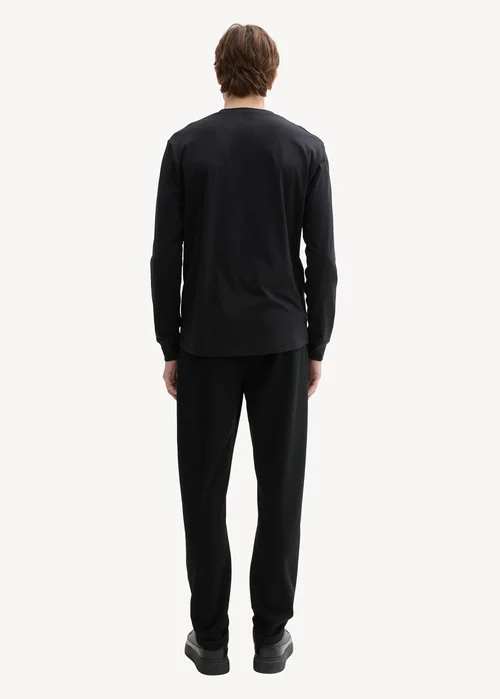 Denim Tom Tailor Regular Tapered Joggers Black