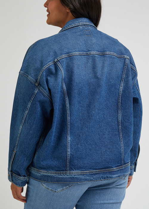 Lee Trucker Jacket Blue Speed - L56PHGB32