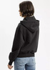 Cross Jeans Hoodie Sweatshirt Black 020 - 65413-020