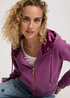 Cross Jeans Zip Hoodie Purple Sage 569 - 65423-569