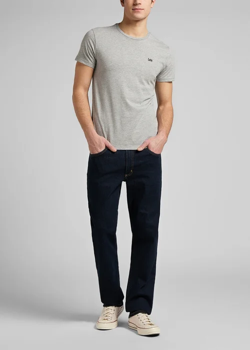 Lee Twin Pack Crew Blackgrey L64ncese