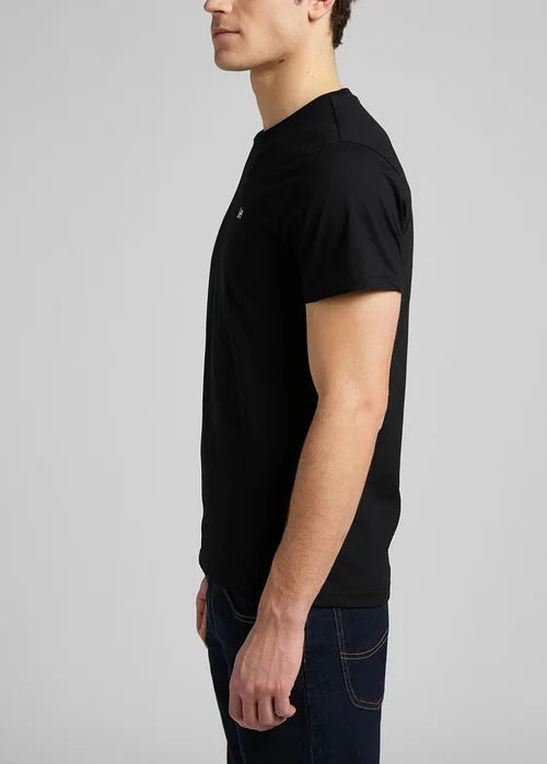 Lee Twin Pack Crew Blackgrey L64ncese