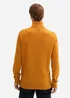 Tom Tailor Basic Turtleneck Jumper Peanut Butter Brown Melange