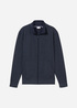 Tom Tailor Sweat Jacket In A Melange Look Sky Captain Blue White Melange - 1044022-19024